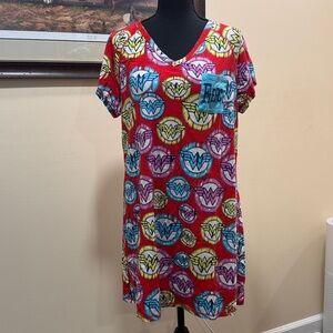 Briefly Stated Wonder Woman DC Comics Pajama Nightgown